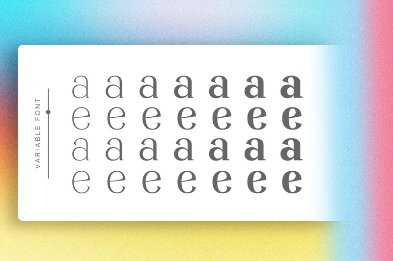 Adhesian font patka moderní - Features Image 5