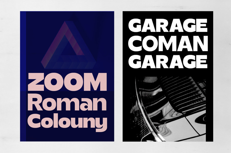 Carattere realista Clostan Sans Serif - Caratteristiche Immagine 3