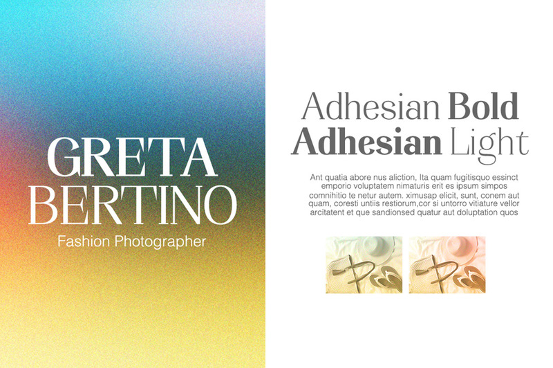 Adhesian font patka moderní - Features Image 10