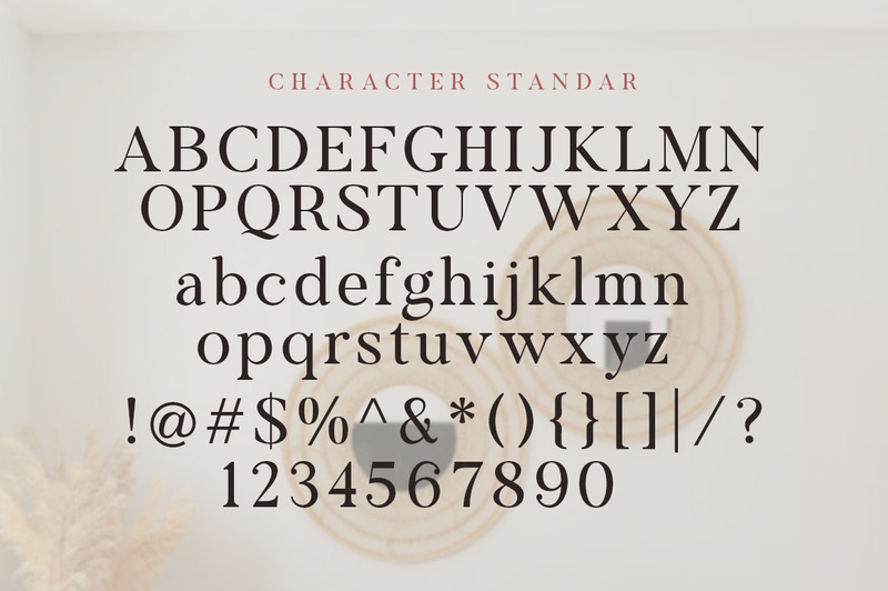 Voster Noise serif modern - Features Image 8