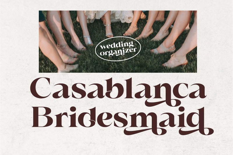 Display dei caratteri Riodis moderno - Caratteristiche Immagine 4