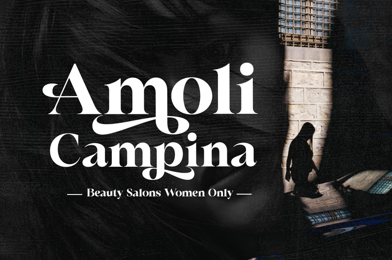 Display dei caratteri Riodis moderno - Caratteristiche Immagine 8