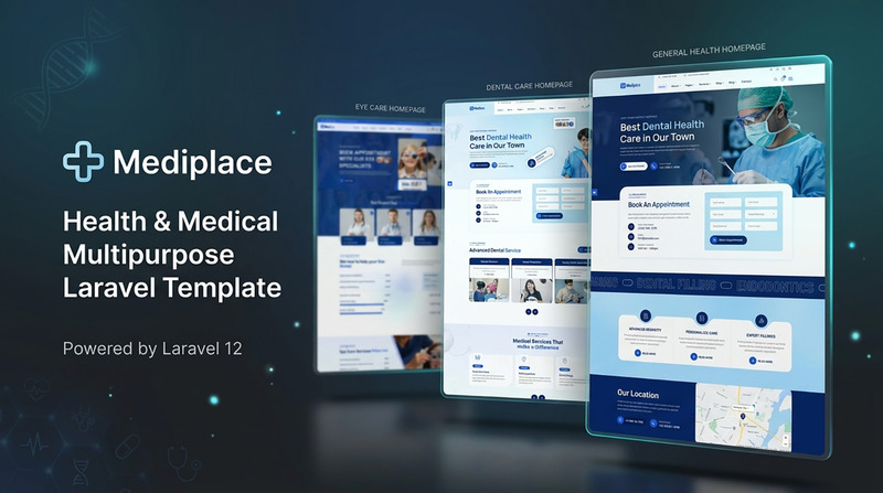 Mediplace - 健康与医疗多用途 Laravel 模板 - Features Image 1