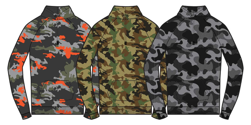 65+ Nahtloses Camouflage-Muster-Hintergrund-Vektor-Design-Paket - Eigenschaften Bild 1