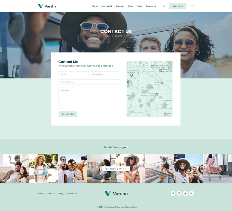 Varsha - Livsstil Personlig blogg Figma Mall - Features Image 10