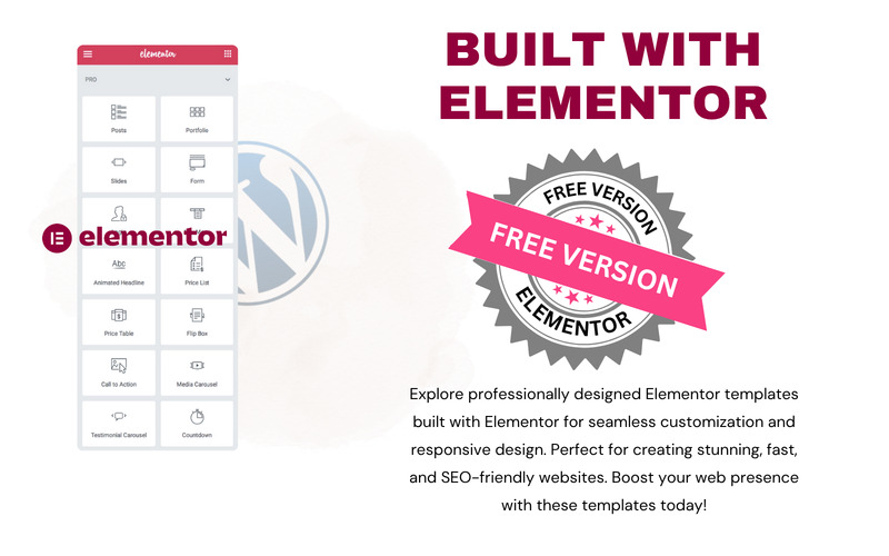 Chainix – WordPress Elementor Template Kit für Fahrradreparatur - Eigenschaften Bild 1