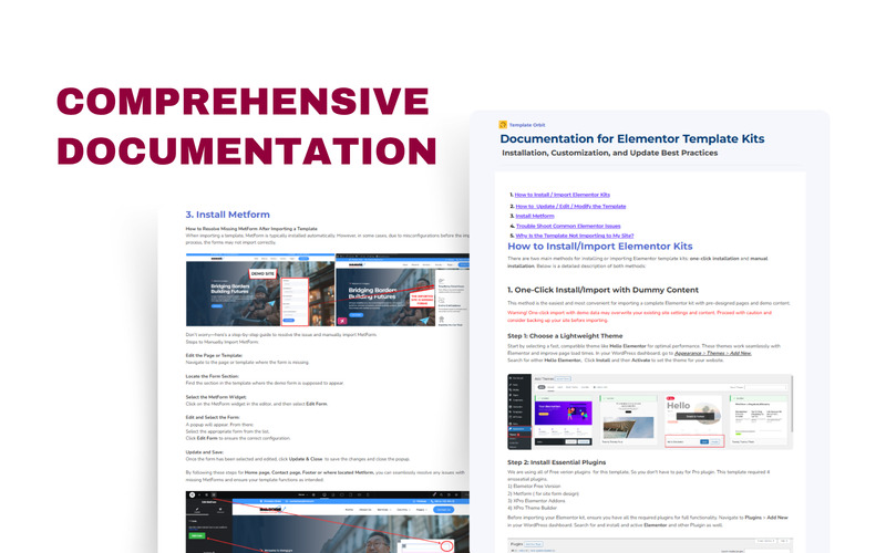 Chainix – WordPress Elementor Template Kit für Fahrradreparatur - Eigenschaften Bild 5