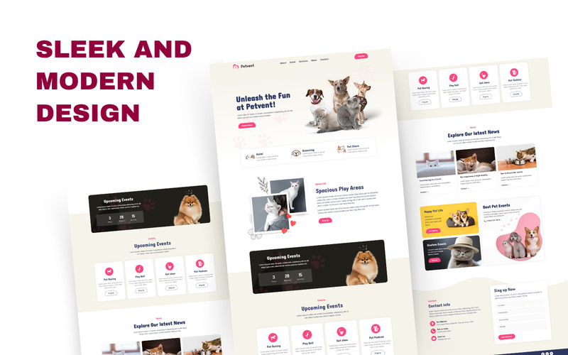 Petvent — целевая страница Elementor по уходу за домашними животными и мероприятиям - Features Image 3