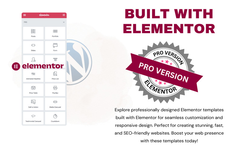Carefy Life Insurance WordPress Elementor Template kit - Features Image 1