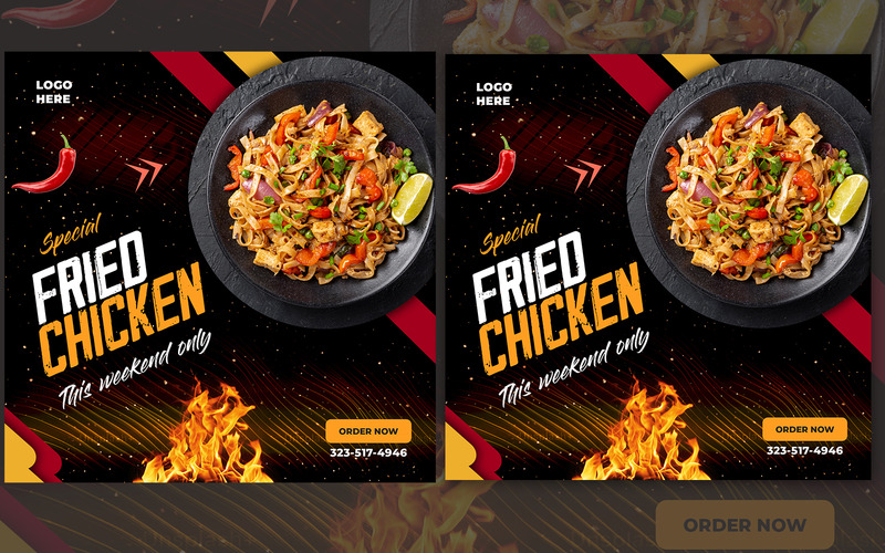 Tasty Food restaurant template - Features Image 1