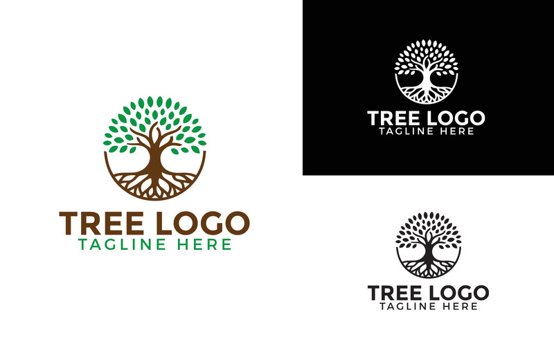 Creative Sample Tree Logo Template - Features Image 1