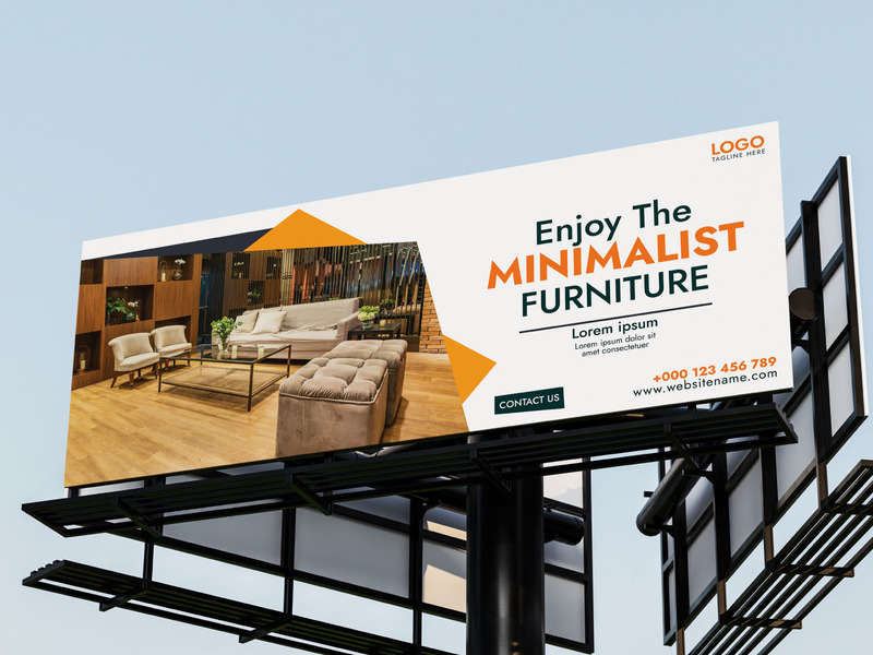 Sjabloon voor een Bill Board Furniture-verkoopbanner - Features Image 1
