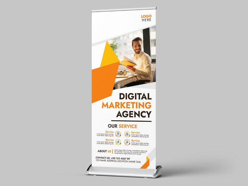 Eye Catching Roll Up Banner for Promotion - Features Image 1