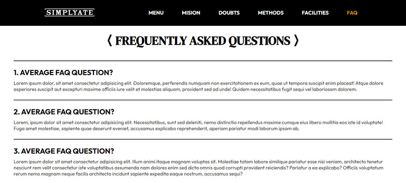 Simplyate - Responsieve sjabloon voor zakelijk reageren - Features Image 2