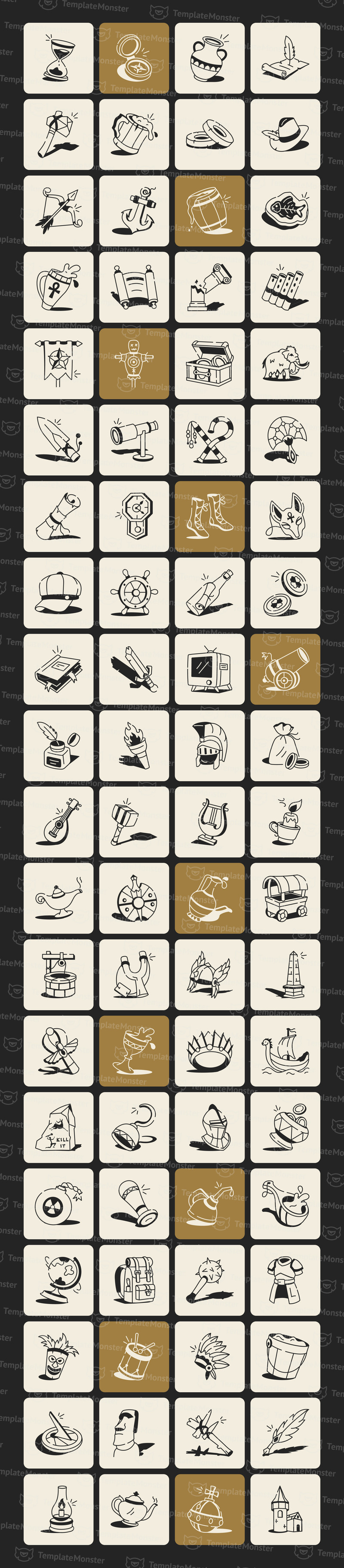 Modern History Drawing Art Set - Features Image 1