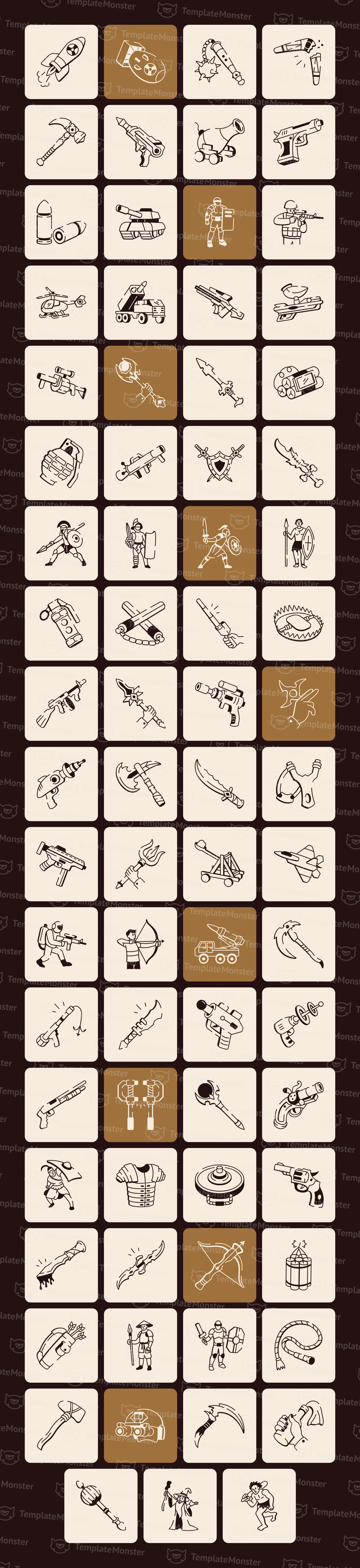 Modern Weapon Drawing Art Set - Features Image 1