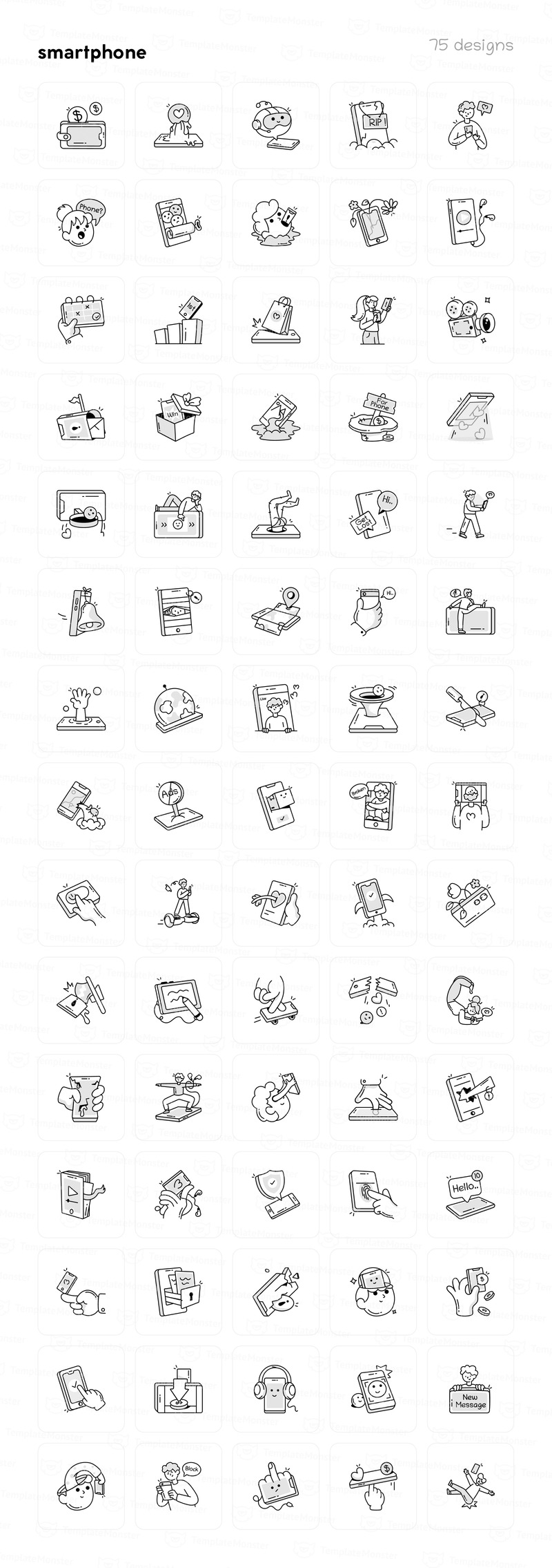 Современные иконки для смартфонов - Features Image 1