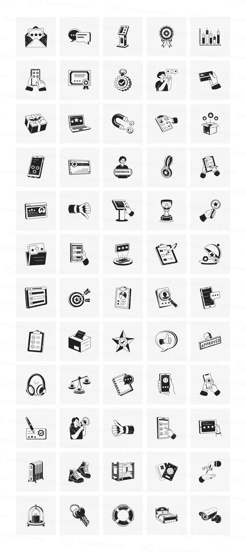 Modern Doodle Vault-ikon - Features Image 1