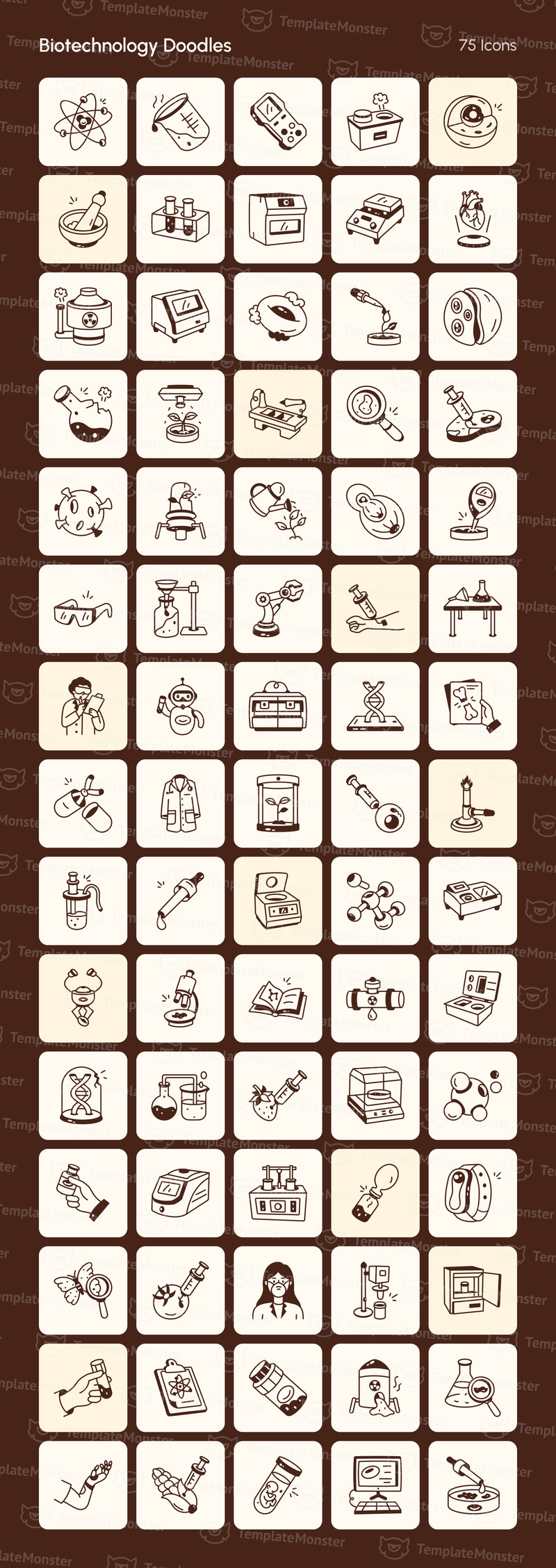 Сучасні універсальні іконки Doodle - Features Image 8