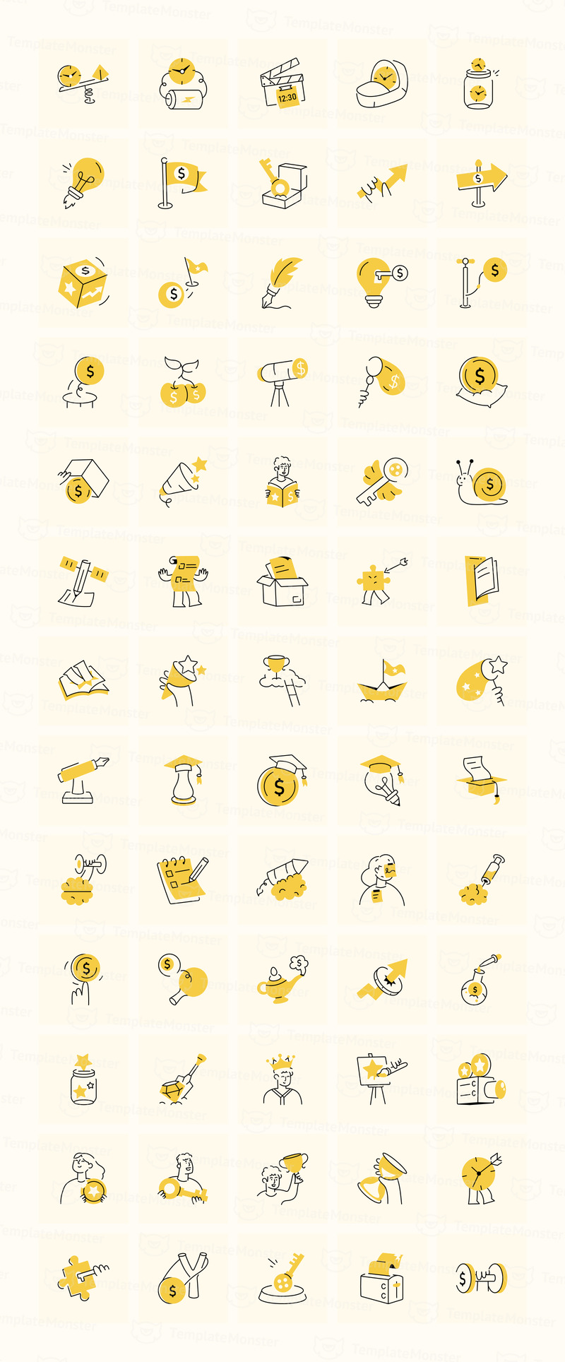 Иллюстрации прогресса и успеха - Features Image 2