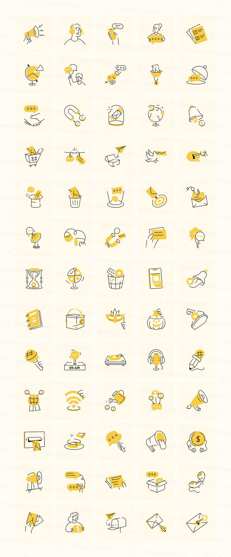 Иллюстрации прогресса и успеха - Features Image 1