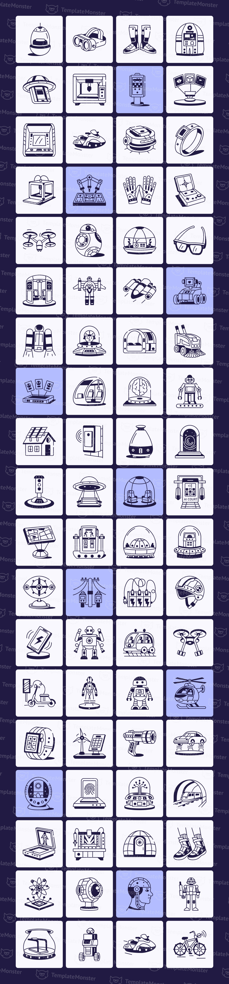 Future City Drawing Art Set - Features Image 1