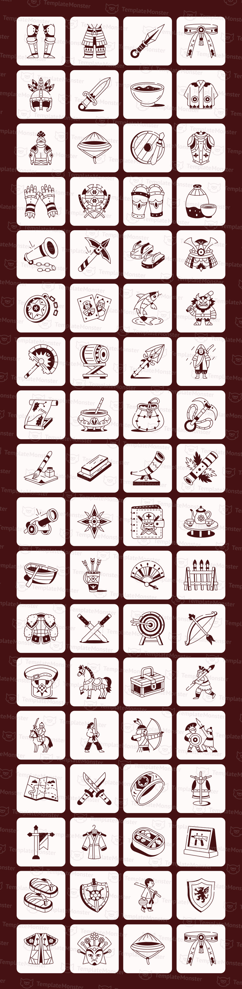 Modern Samurai Drawing Art Set - Features Image 1