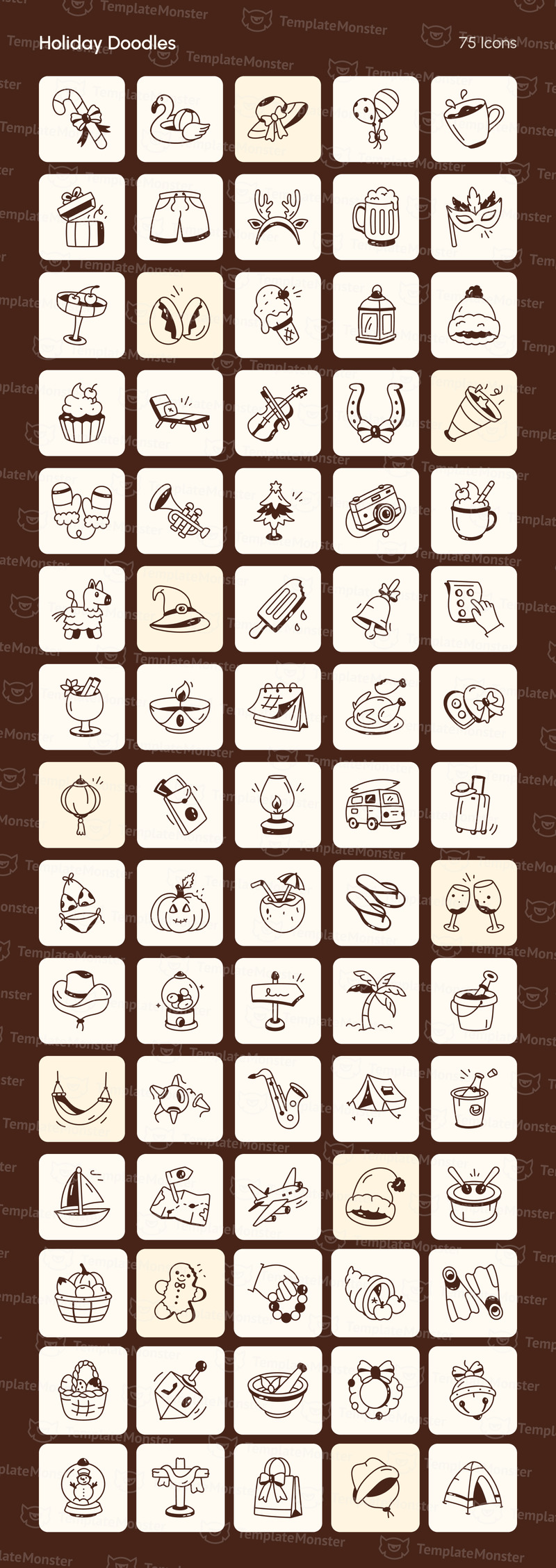 Сучасні універсальні іконки Doodle - Features Image 4