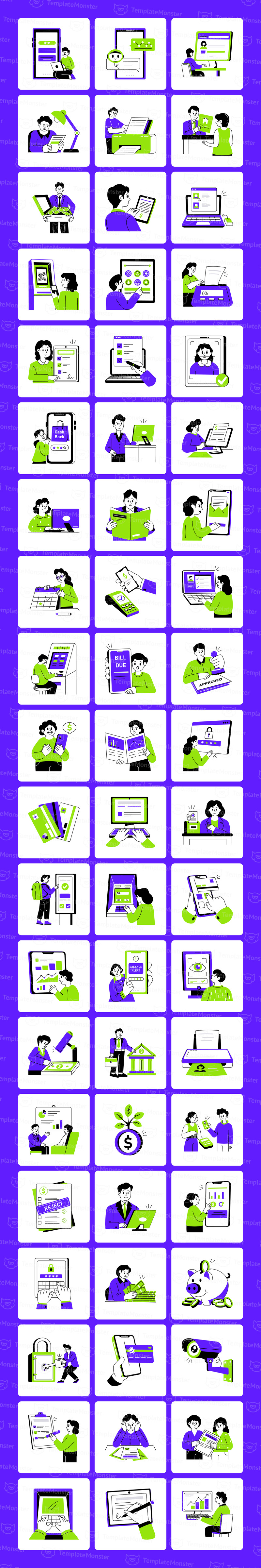 Bank and Banking Illustration Art - Features Image 1