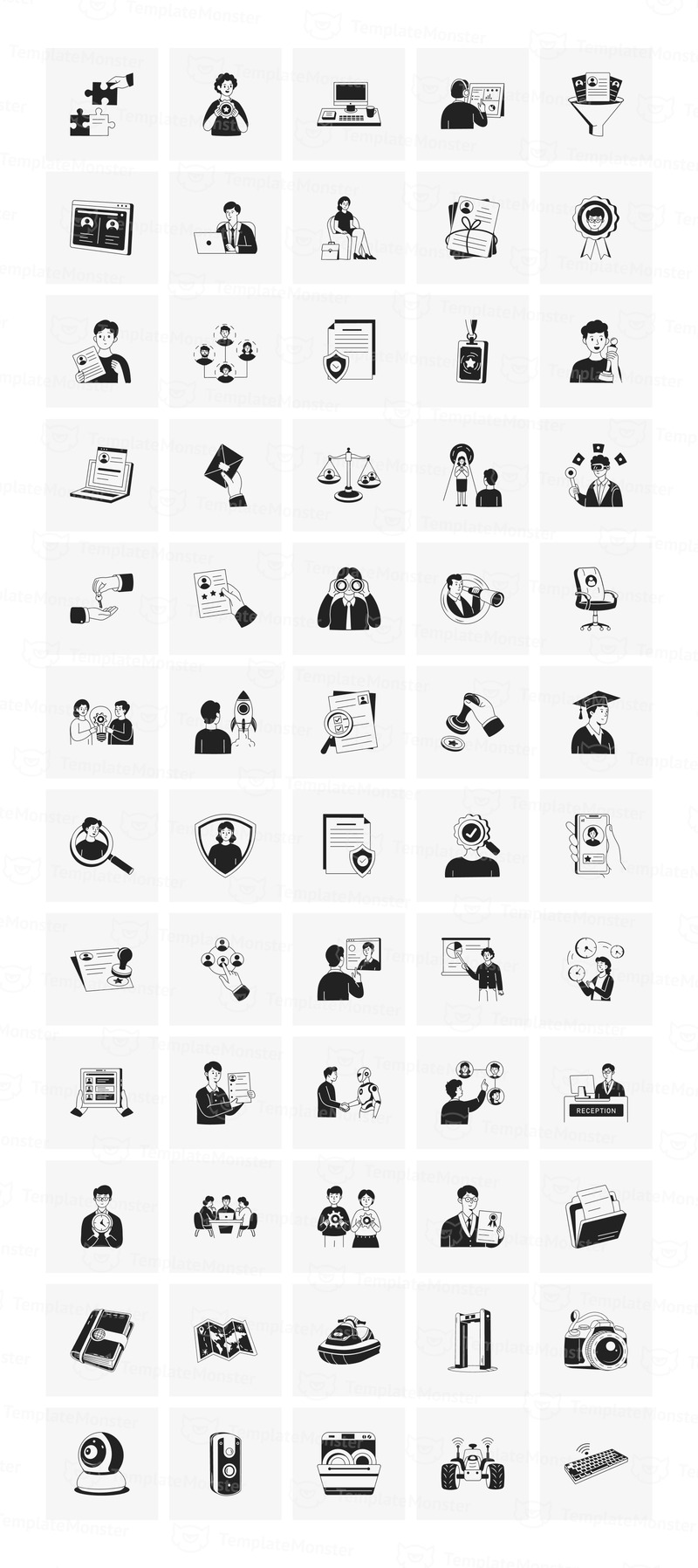 Modern Doodle Vault-ikon - Features Image 3