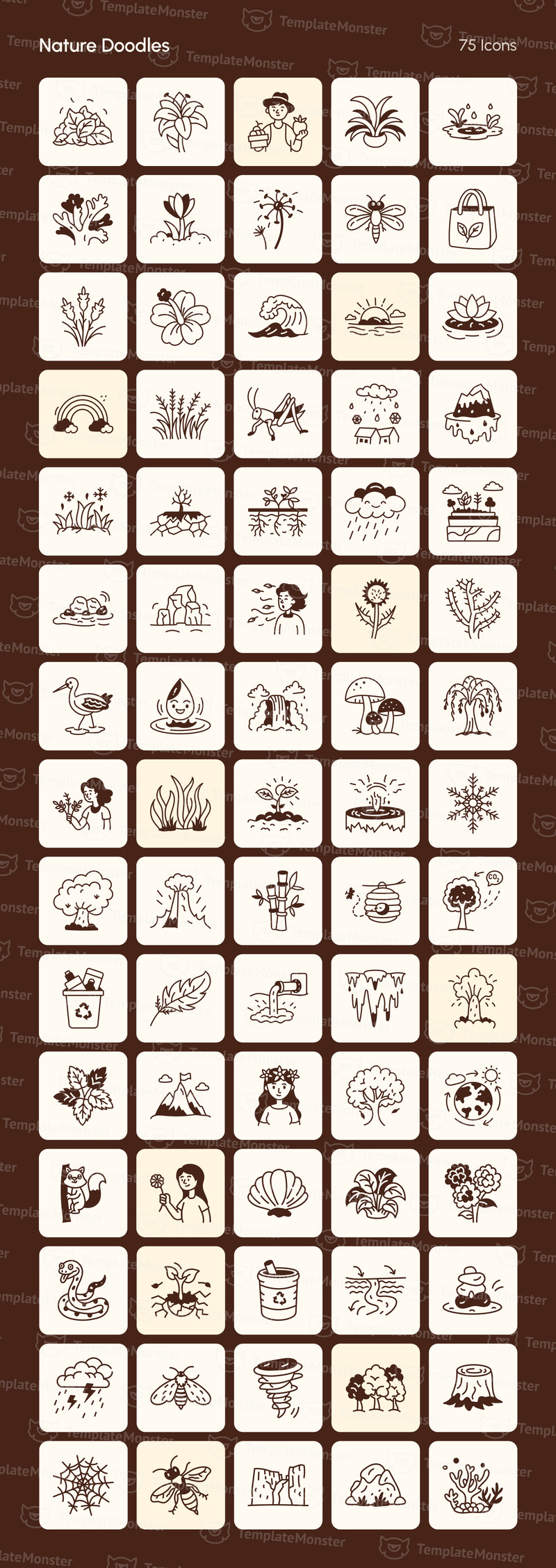 Сучасні універсальні іконки Doodle - Features Image 2