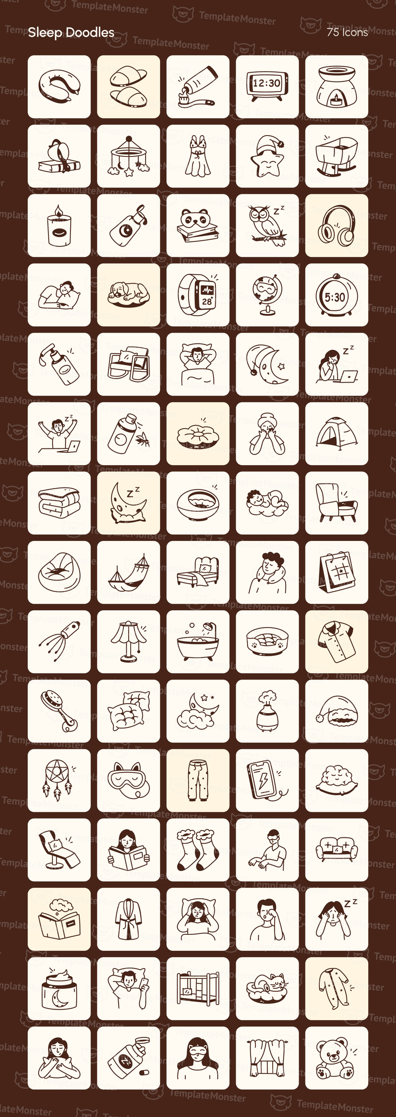 Сучасні універсальні іконки Doodle - Features Image 6