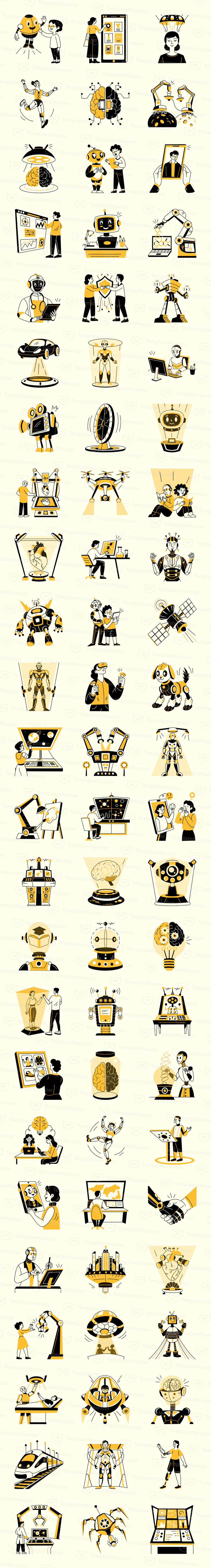 Artificial Intelligence Drawing Set - Features Image 1