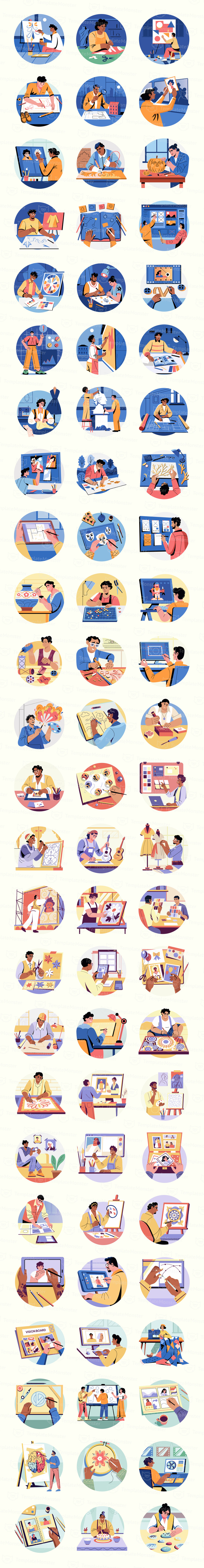 Kreativní Design Ilustrace Set - Features Image 1