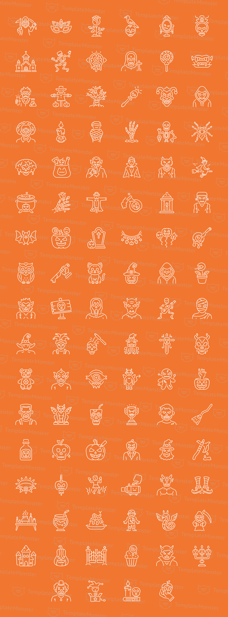 Colección de iconos de Halloween - Características Imagen 1
