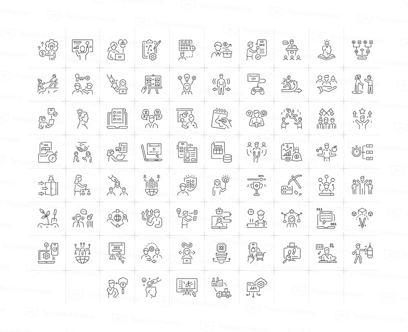 技能和专业知识图标 - Features Image 1