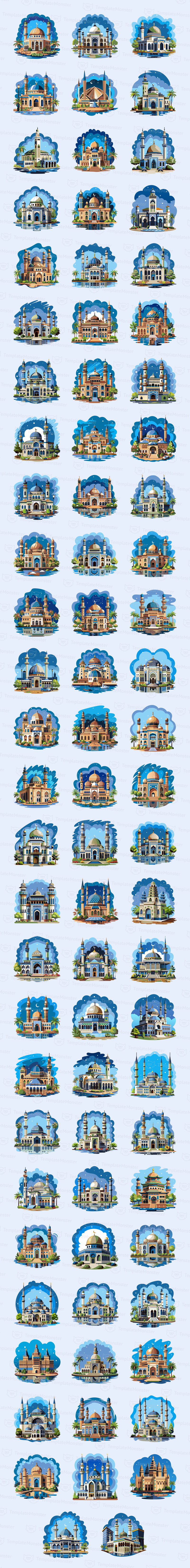 Moské Illustration Art Set - Features Image 1