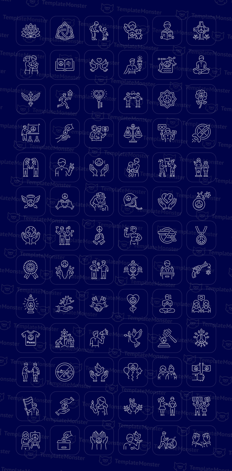 Modern Peace Icon Collection - Features Image 1