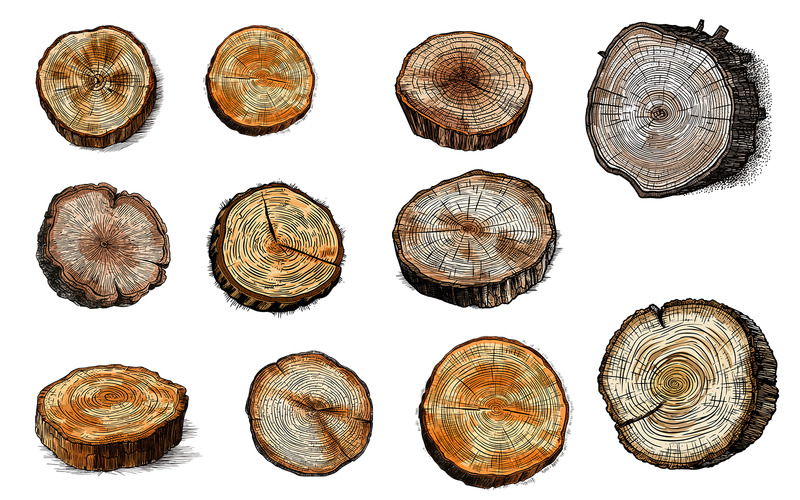 11 Natur Handritade träskivelement - Features Image 1