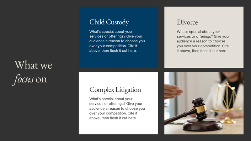 Advokatbyrå och juridisk support Webbplats UI-mallpaket – 15 premiumdesigner - Features Image 19