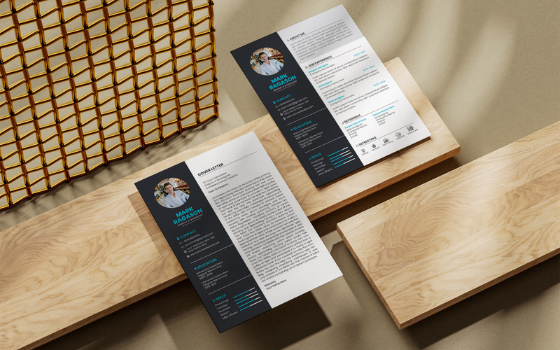 Professional And Unique Resume Template Business & Services - Features Image 2