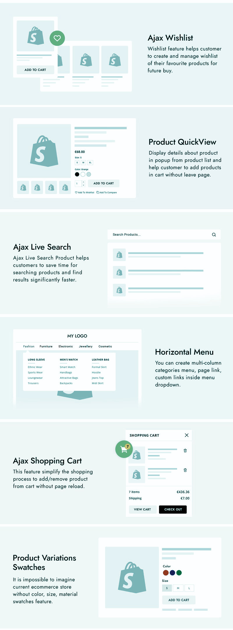 Wellnix — Shopify 2.0-tema för Wellness- och kosttillskottsbutik - Features Image 2