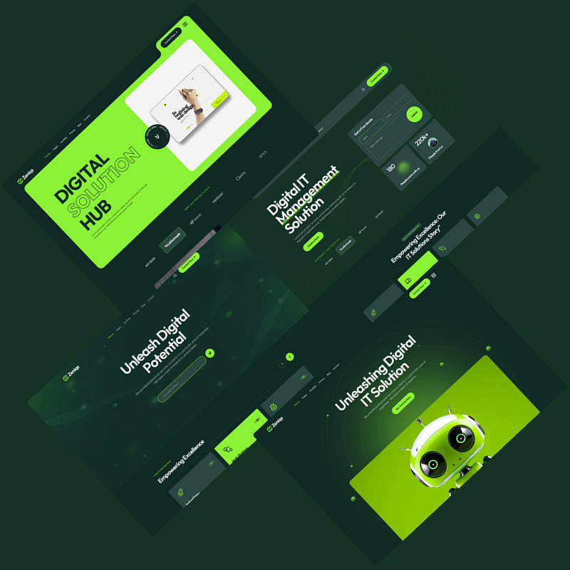 BT Hizmetleri, BT Şirketi ve BT Çözümleri HTML Şablonu - Zeniqs - Features Image 1