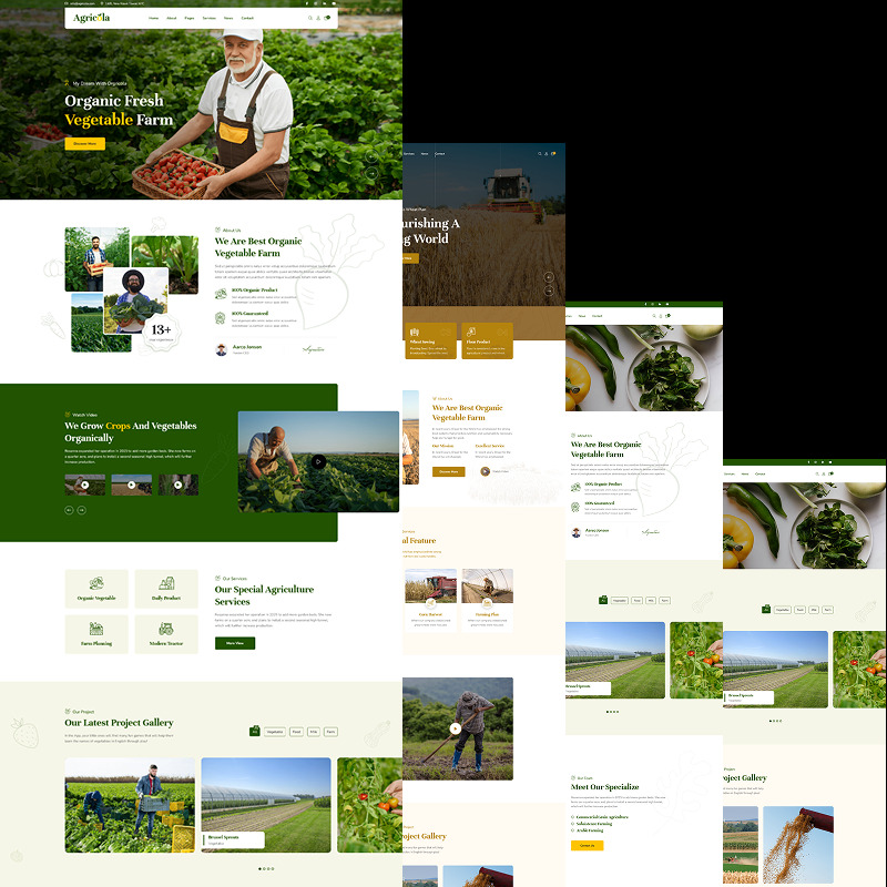 Agricola Agricultura - Modelo HTML para Fazendas e Agricultores - Features Image 1