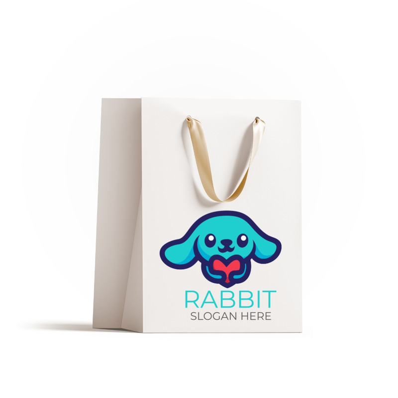 Modello di progettazione del logo esclusivo Rabbit - Caratteristiche Immagine 2
