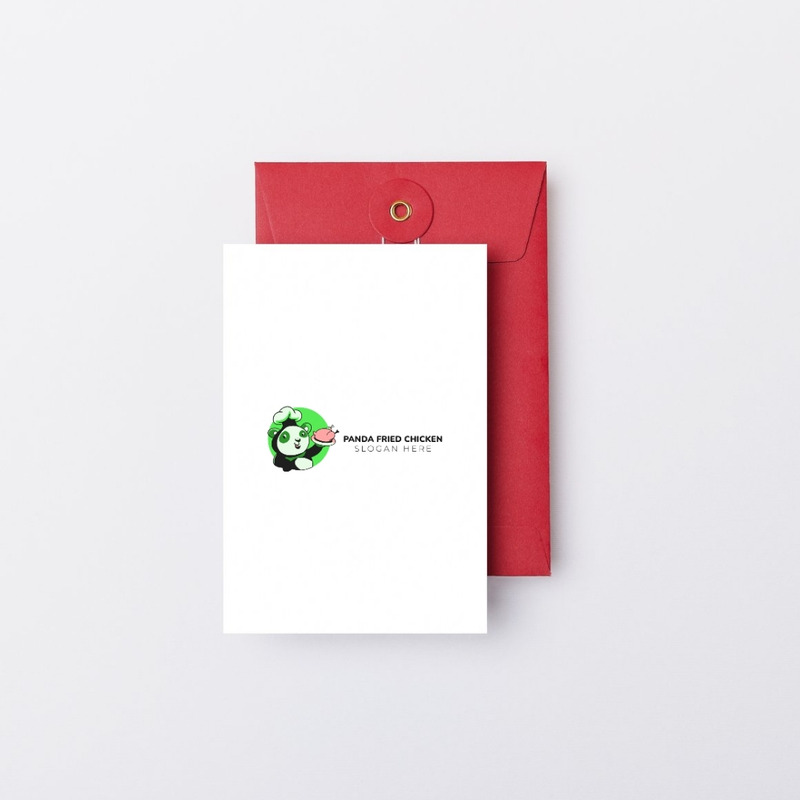 Panda Fried Chicken Logo-Design - Eigenschaften Bild 2