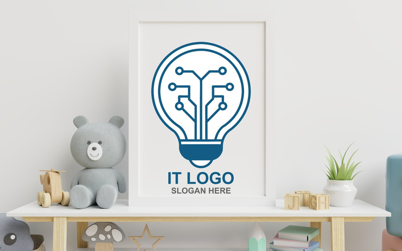 Plantilla de logotipo de tecnología de la información - Características Imagen 1