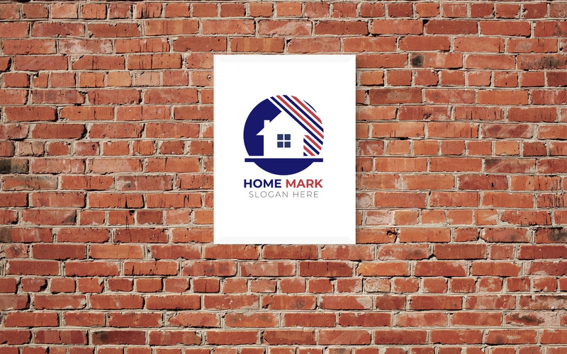 Modello di logo di progettazione del marchio della casa - Caratteristiche Immagine 3