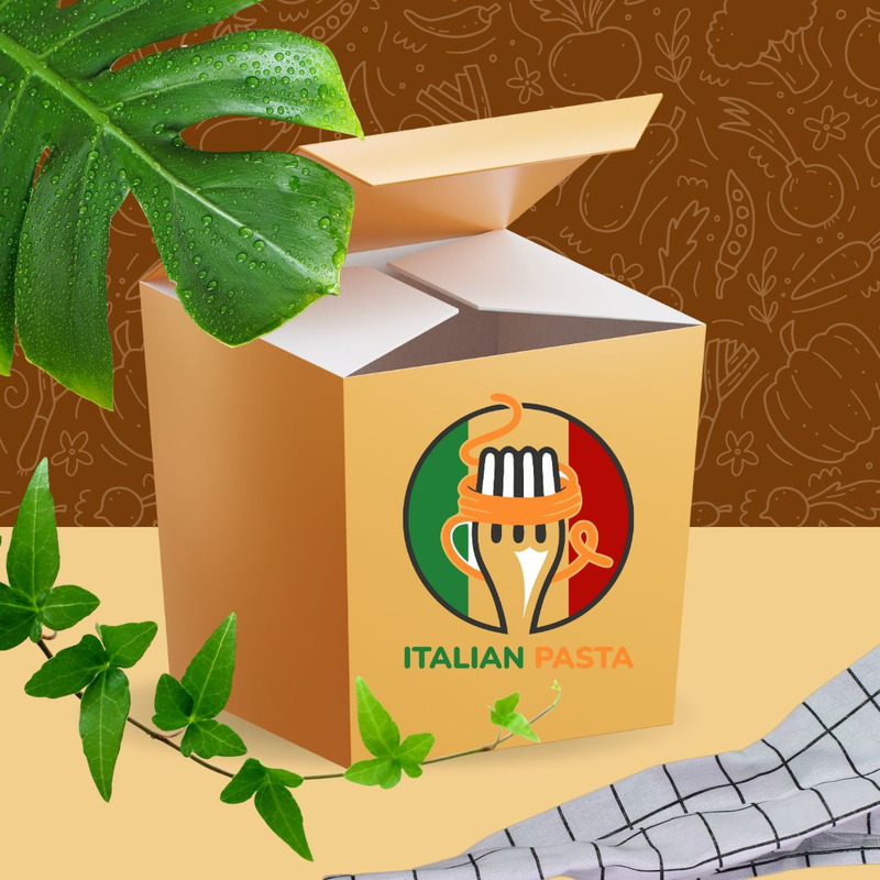 Italian Pasta logo design Template - Features Image 1