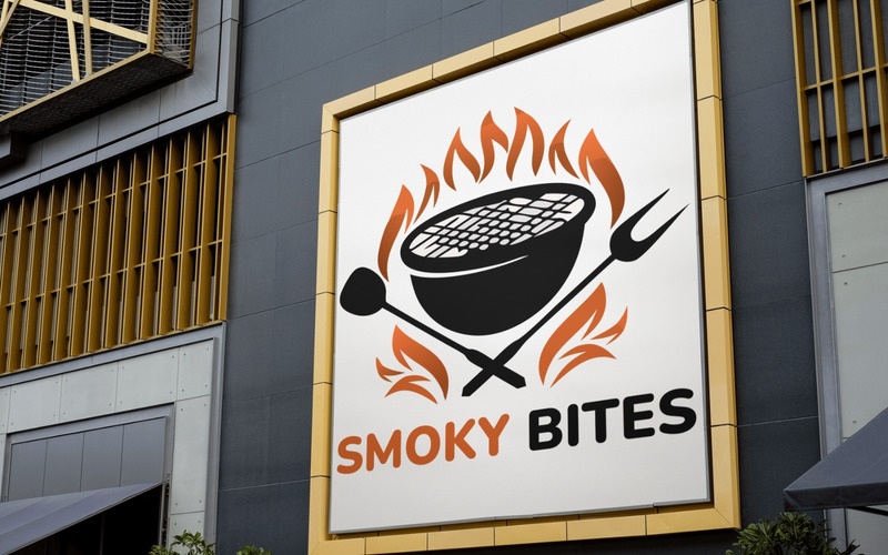 Smoky Bites logotyp designmall - Features Image 2